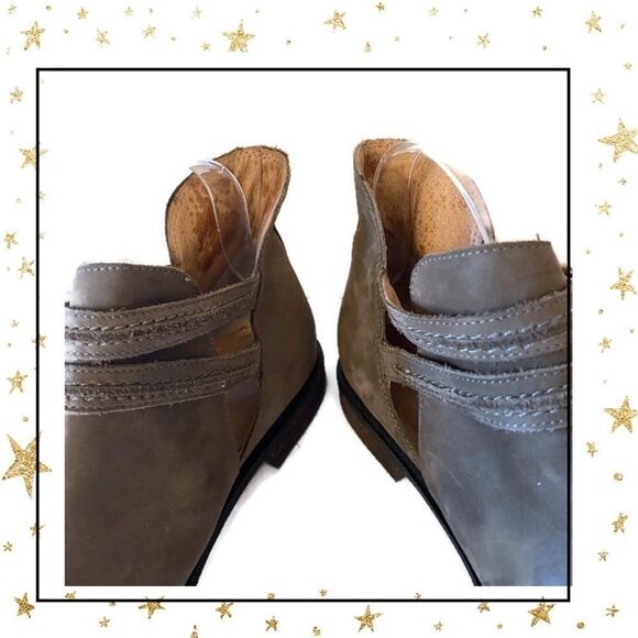 Corso Como Islip Suede Leather Booties 10 - Picture 2 of 5